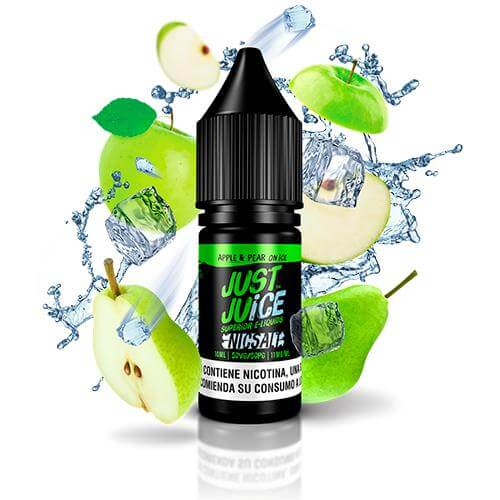 Just Juice Nic Salt Apple & Pear On Ice 5mg 10ml